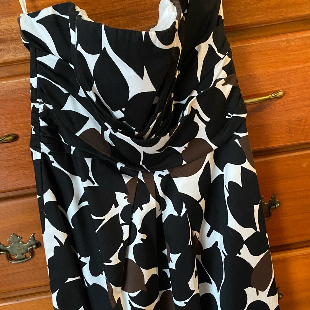 Strapless summer dress